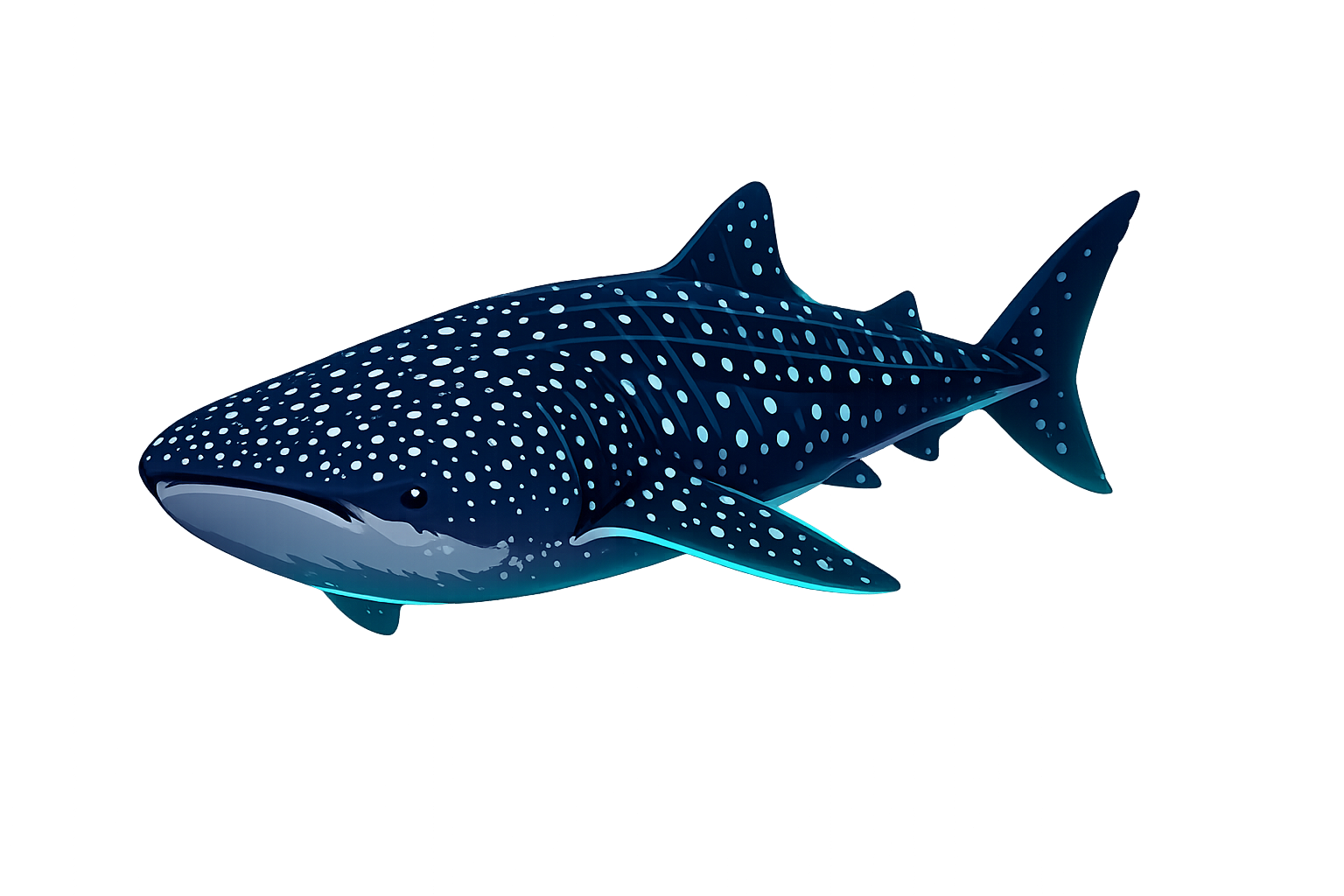 ジンベエザメのイラスト